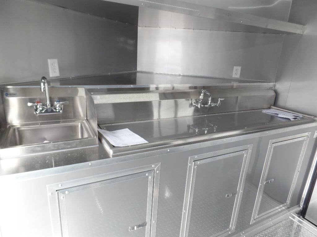 8.5′ x 20′ Black Out Concession Food Catering Event Trailer — photo 5