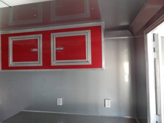 8.5′ x 26′ Concession Trailer Red BBQ Food Event Vending — photo 15