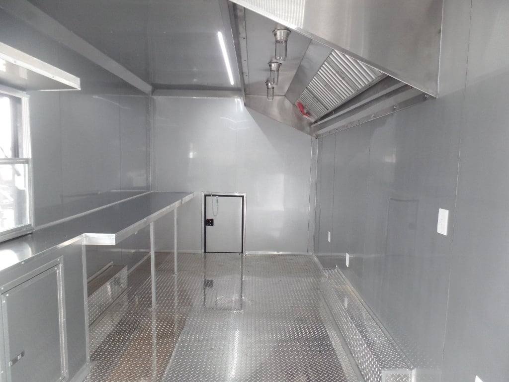 8.5′ x 20′ Black Out Concession Food Catering Event Trailer — photo 11