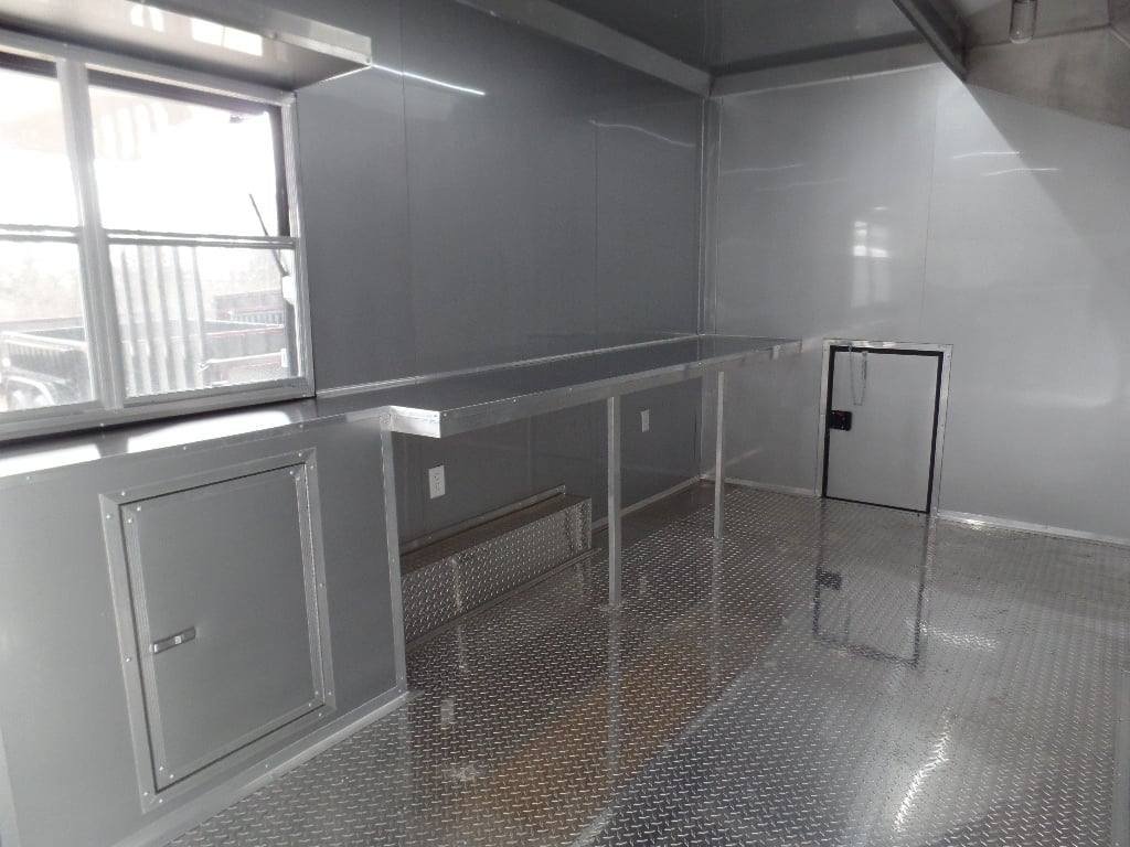 8.5′ x 20′ Black Out Concession Food Catering Event Trailer — photo 6