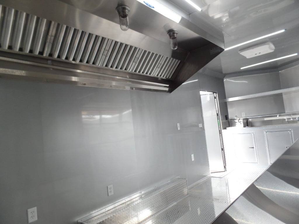 8.5′ x 20′ Black Out Concession Food Catering Event Trailer — photo 7