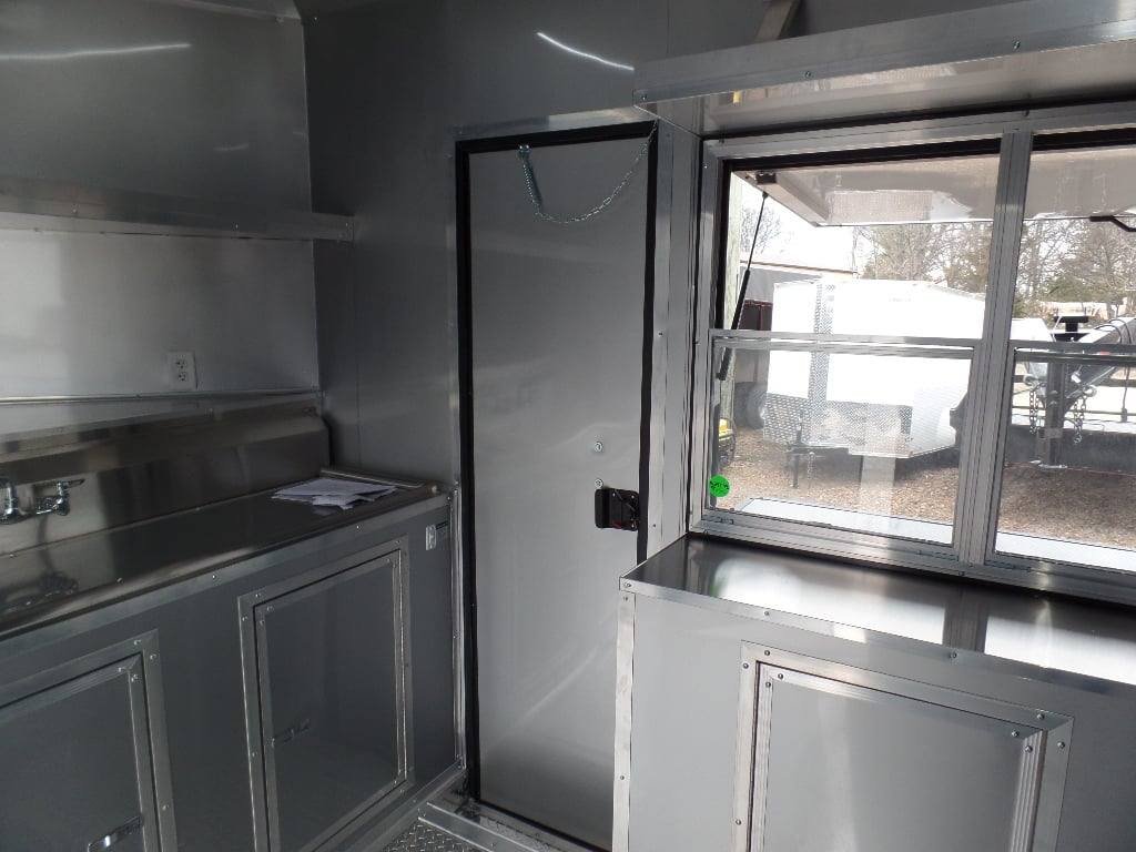 8.5′ x 20′ Black Out Concession Food Catering Event Trailer — photo 8