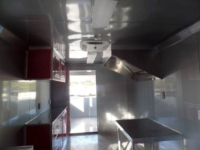 8.5′ x 26′ Concession Trailer Red BBQ Food Event Vending — photo 12