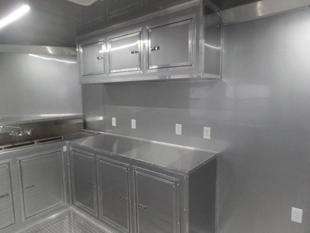 8.5′ x 24′ Concession Red BBQ Food Event Catering Trailer — photo 6