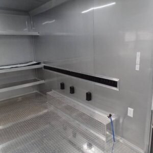 8.5 x 16 electric green trailer with vibrant finish - view 15
