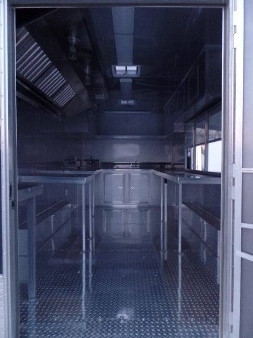 8.5′ x 18′ Concession Trailer White Food Event Catering Trailer — photo 6
