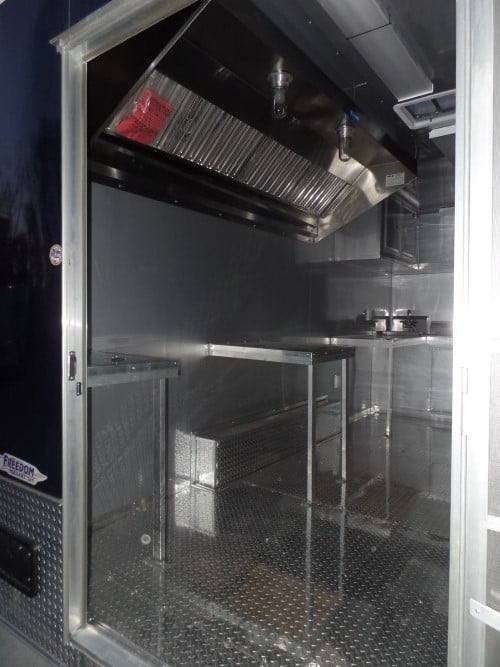 8.5′ x 18′ Concession Trailer White Food Event Catering Trailer — photo 9