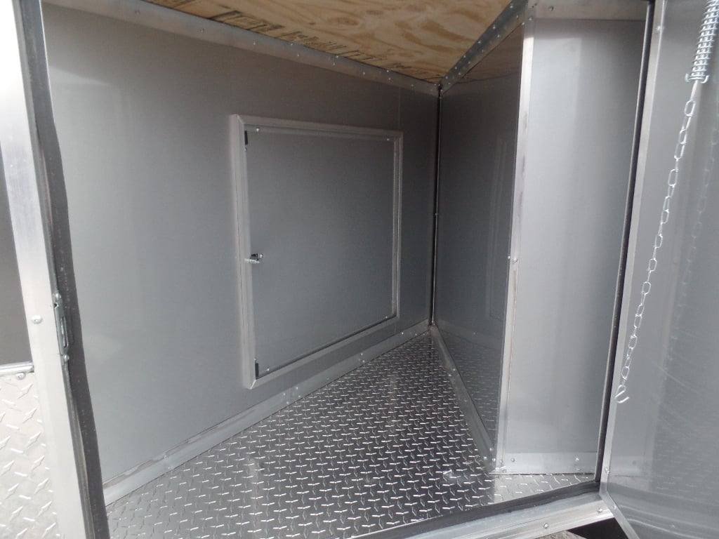 8.5′ x 24′ Concession Food Trailer Charcoal Grey — photo 8