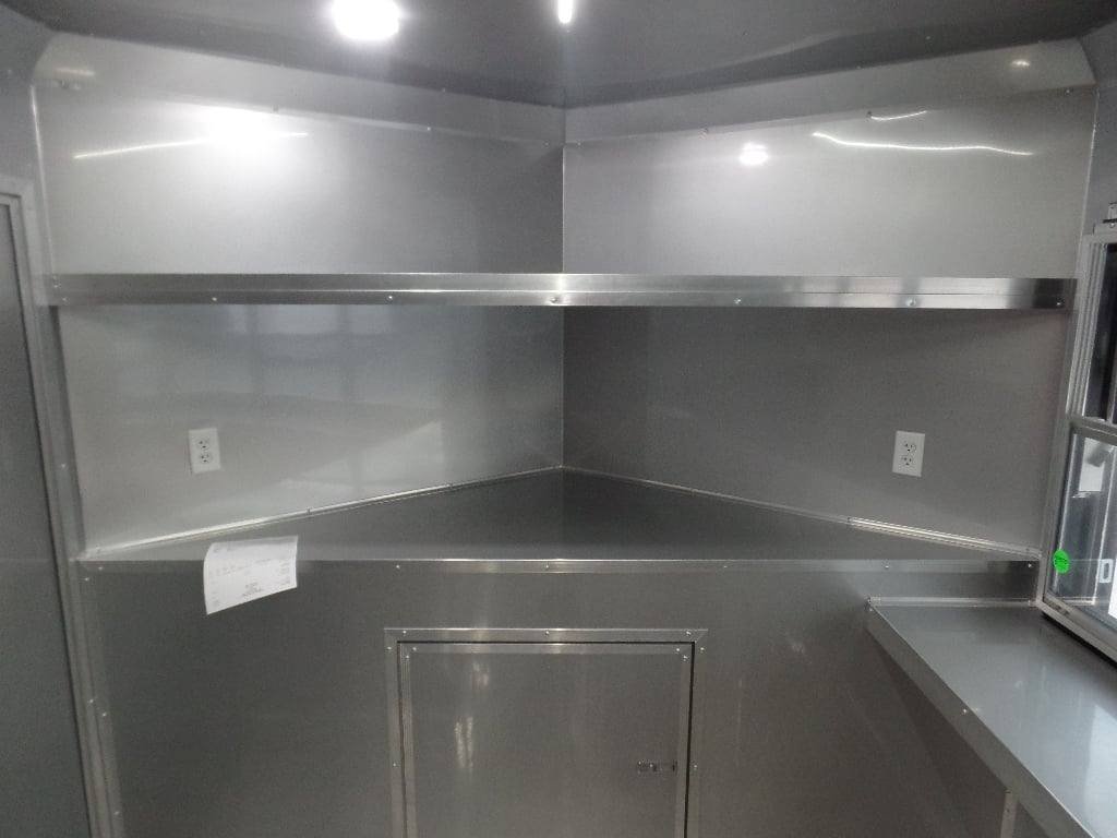 8.5′ x 24′ Concession Food Trailer Charcoal Grey — photo 7