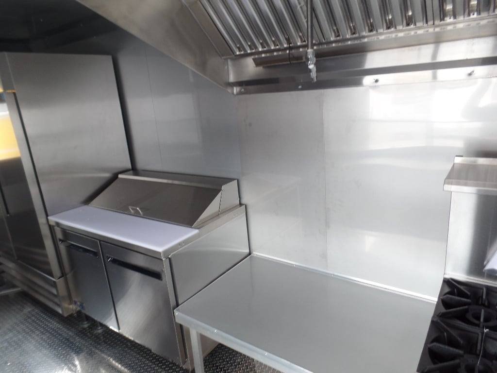 8.5′ x 30′ Concession Food Trailer Red With Appliances — photo 8