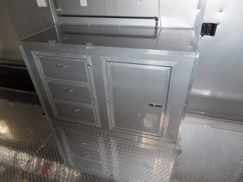 8.5′ x 20′ Concession Food Trailer Black Event Catering — photo 13