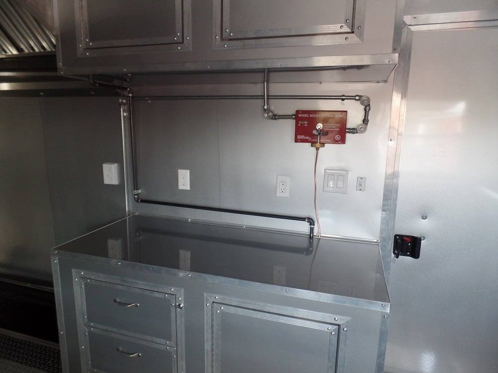 8.5′ x 20′ Concession Food Trailer Black Event Catering — photo 2