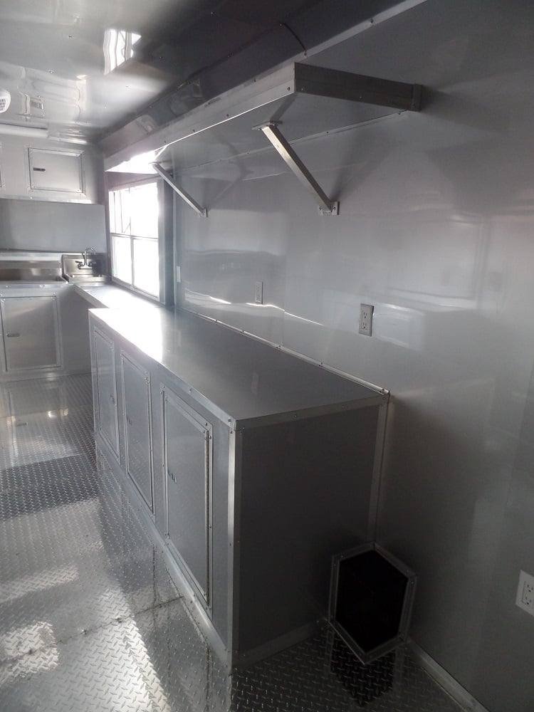 8.5′ x 20′ Concession Food Trailer Black Event Catering — photo 7