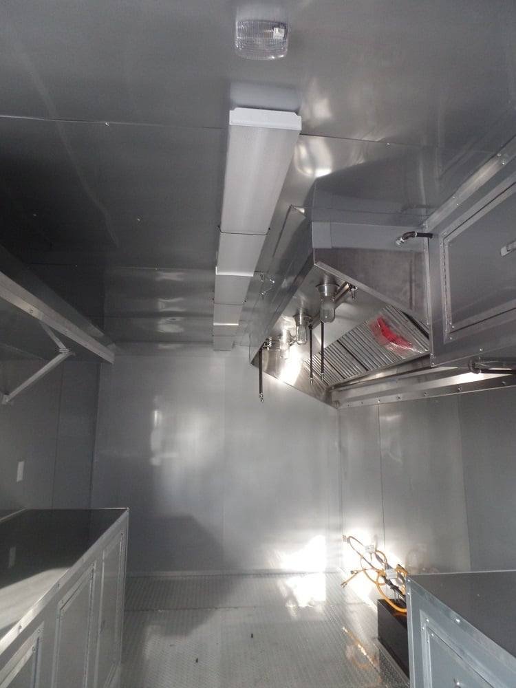 8.5′ x 20′ Concession Food Trailer Black Event Catering — photo 5