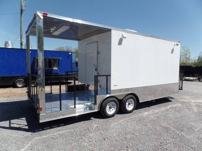 8.5′ x 21′ Concession BBQ Food Trailer Event Catering — photo 7