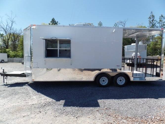 8.5′ x 21′ Concession BBQ Food Trailer Event Catering — photo 3
