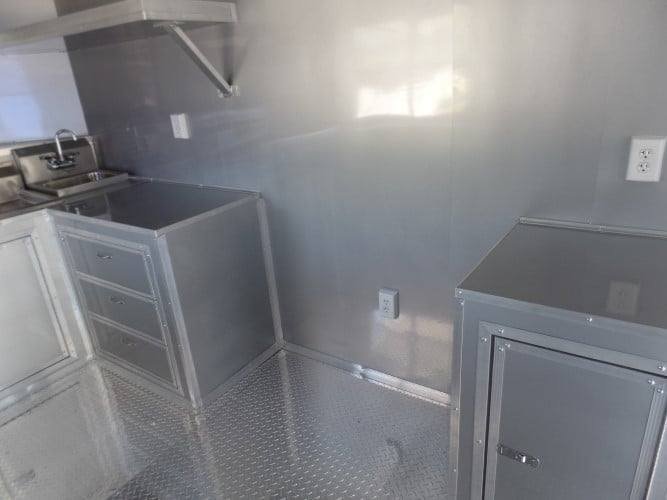 8.5′ x 21′ Concession BBQ Food Trailer Event Catering — photo 9