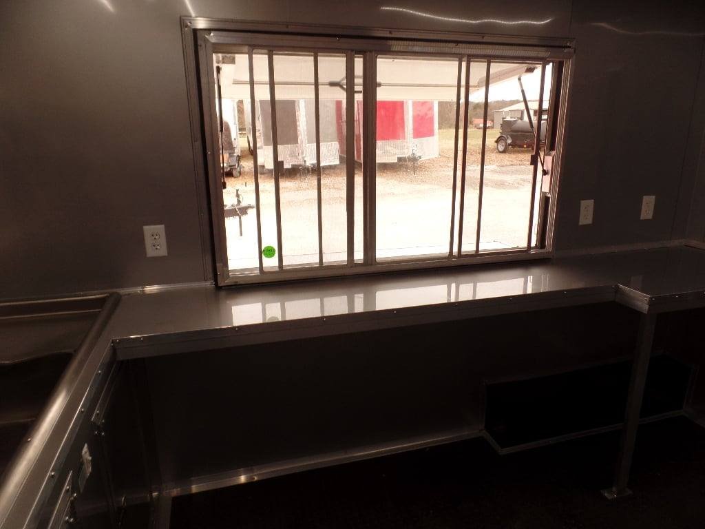 8.5′ x 17′ BBQ Concession Food Porch Style Trailer — photo 6