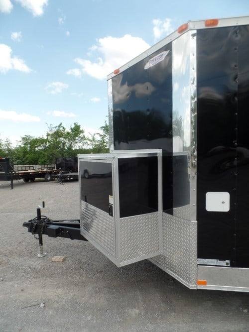 8.5′ x 14′ Concession BBQ Food Trailer Black Event Catering — photo 5