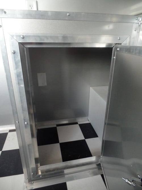 8.5′ x 14′ Concession BBQ Food Trailer Black Event Catering — photo 4