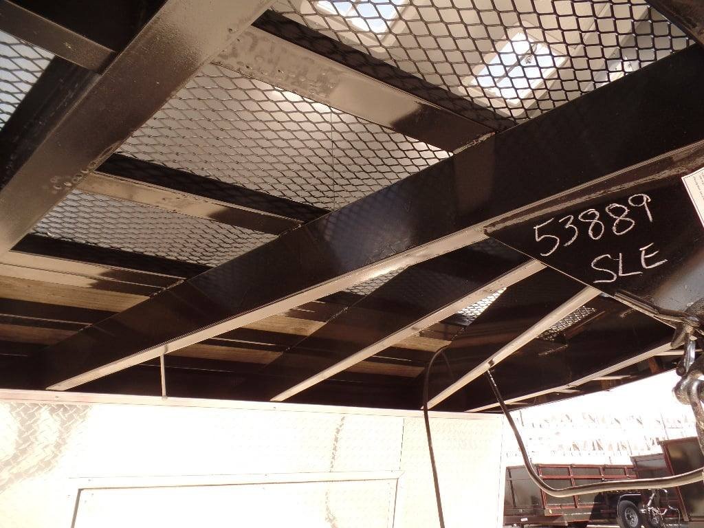 8.5′ x 34′ Goose-neck White BBQ Concession Food Trailer — photo 3