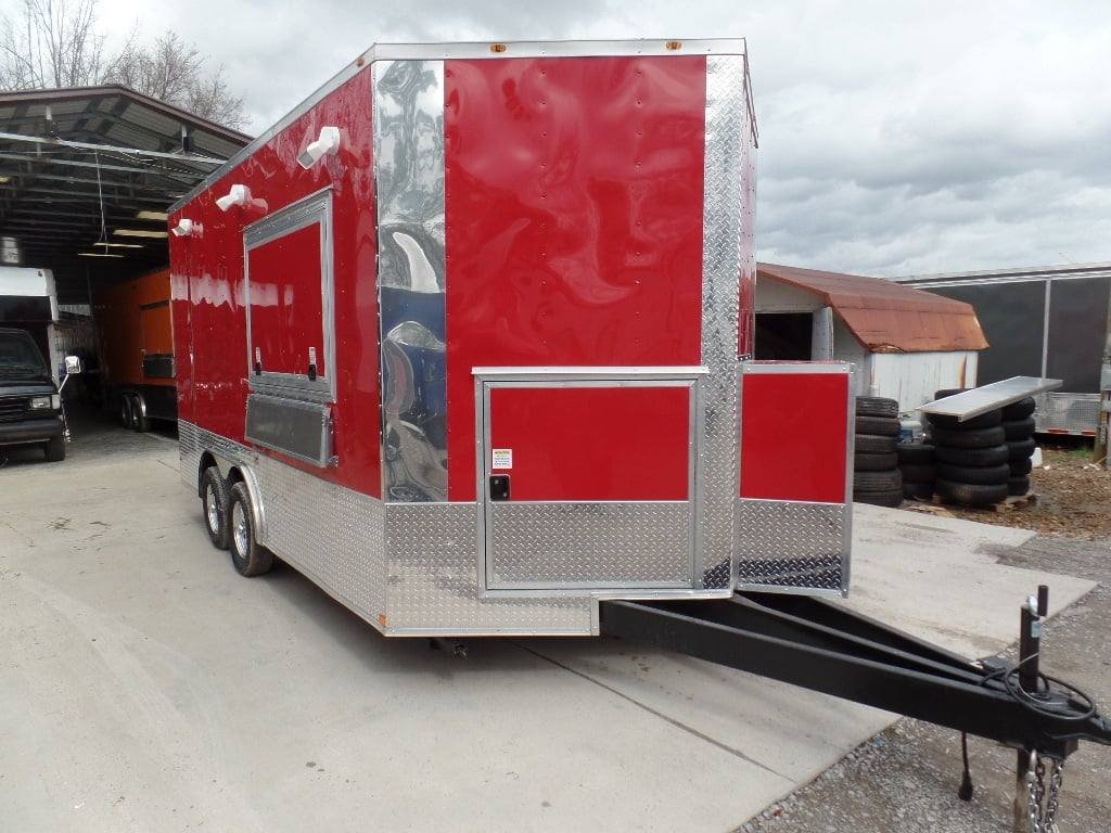 8.5′ x 16′ Concession Food Trailer With Appliances — photo 4