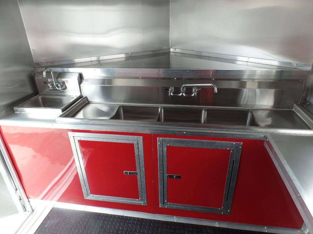 8.5′ x 16′ Concession Food Trailer With Appliances — photo 6