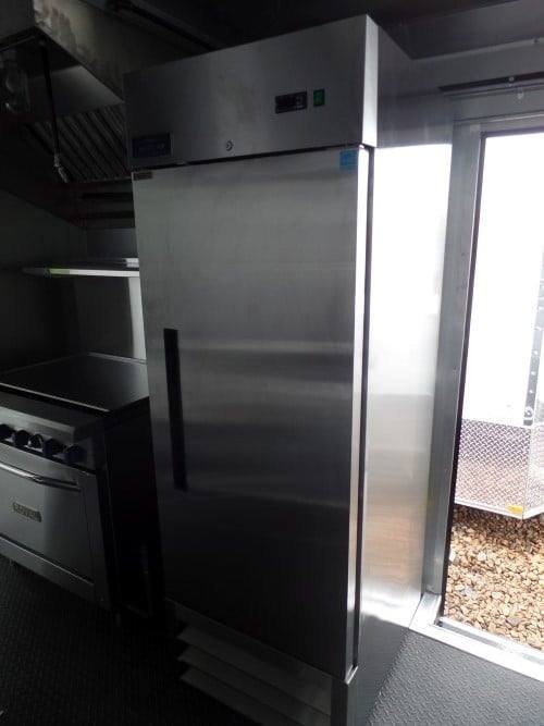 8.5′ x 24′ White Concession BBQ Food Trailer With Appliances — photo 7