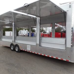 8.5' x 30' Concession Bar Event Trailer With Appliances