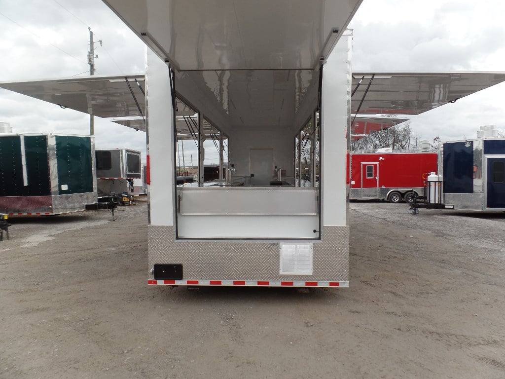 8.5′ x 30′ Concession Bar Event Trailer With Appliances — photo 9
