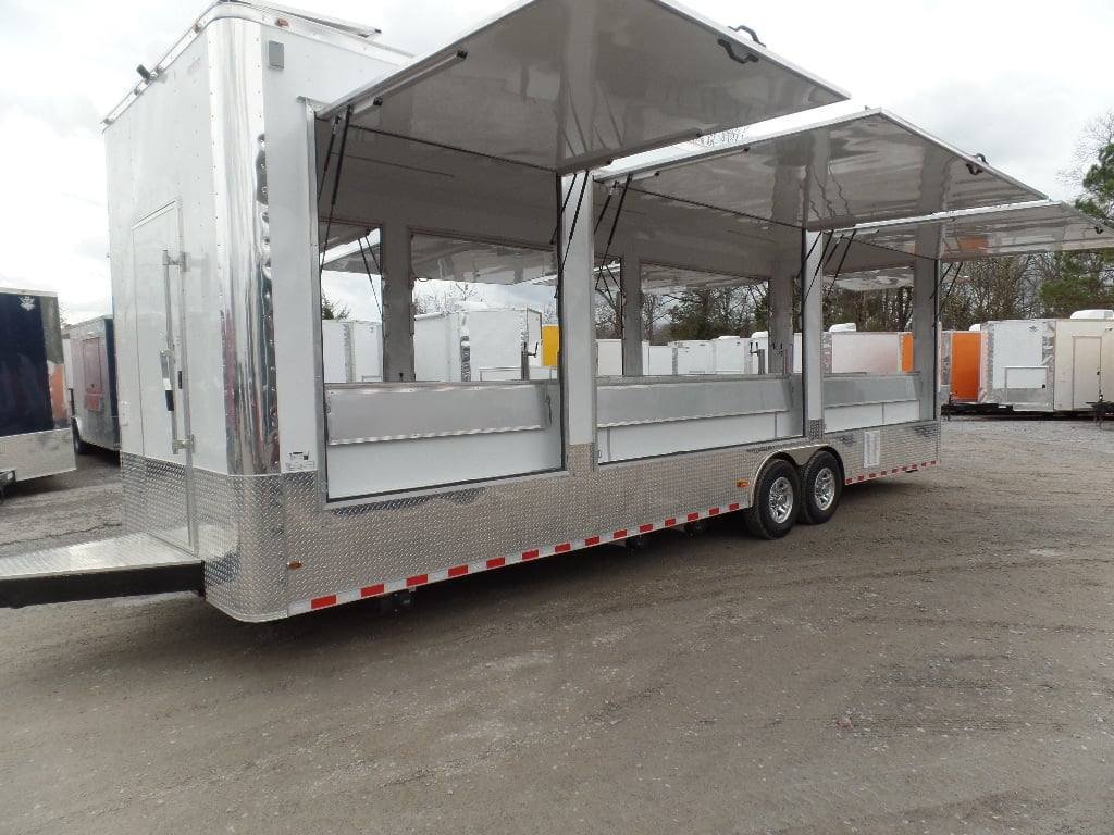 8.5′ x 30′ Concession Bar Event Trailer With Appliances — photo 4