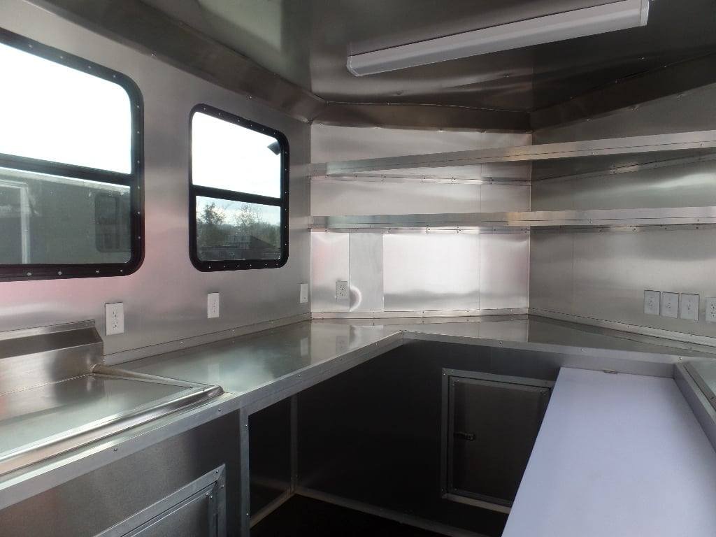 8.5′ x 20′ Pizza Event Concession Food Trailer With Appliances — photo 4