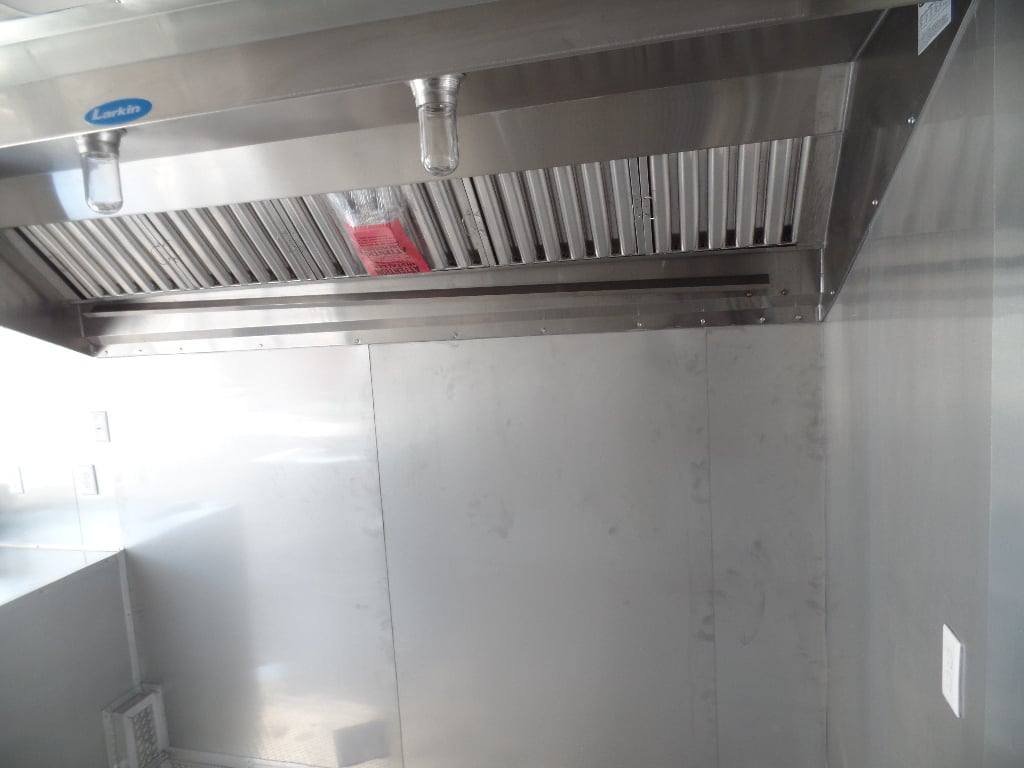 8.5′ x 20′ White Catering Concession Food Trailer — photo 11