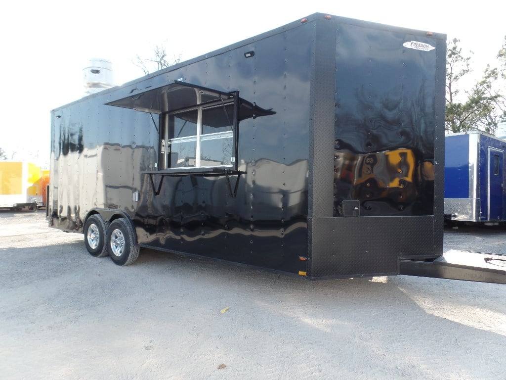 8.5′ x 22′ Food Catering Event Concession Trailer