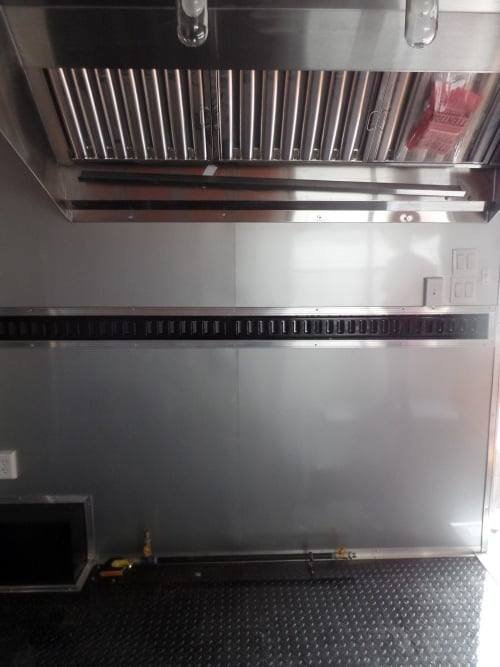 8.5′ x 24′ Concession BBQ Food Trailer Orange Event Catering — photo 10