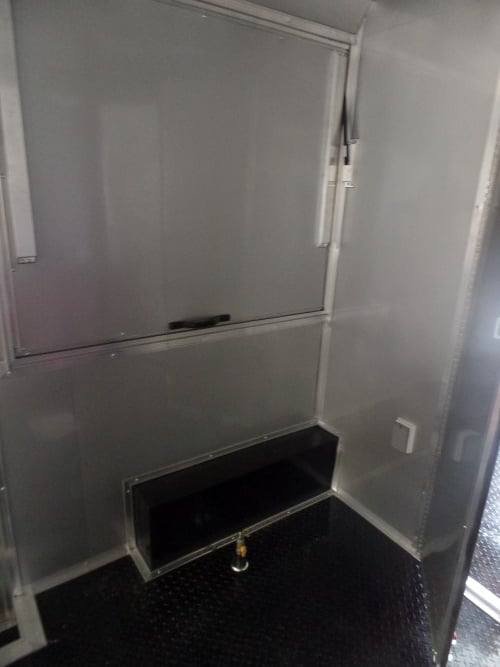 8.5′ x 24′ Concession BBQ Food Trailer Orange Event Catering — photo 14