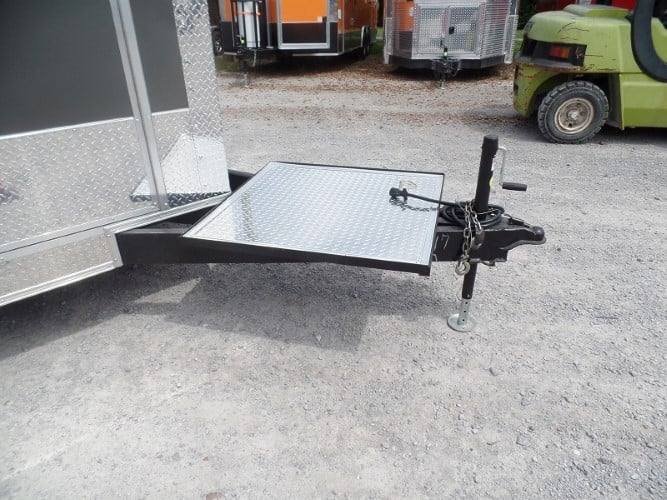 8.5′ x 18′ Concession Pizza Food Trailer Charcoal Grey — photo 4