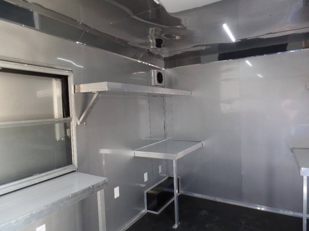 8.5′ x 24′ Concession Cobalt Blue Event Food Trailer — photo 2