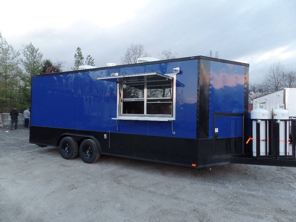 8.5′ x 20′ Concession Food Trailer With Appliances