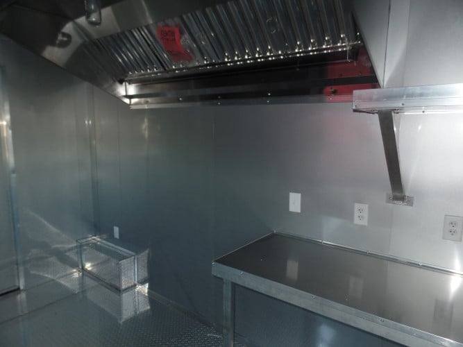 8.5′ x 24′ Concession BBQ Food Trailer Black Event Catering — photo 10