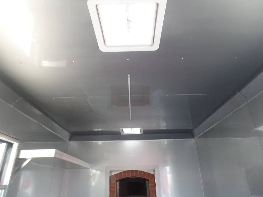 8.5′ x 22′ Red Concession Food Trailer With Appliances — photo 4