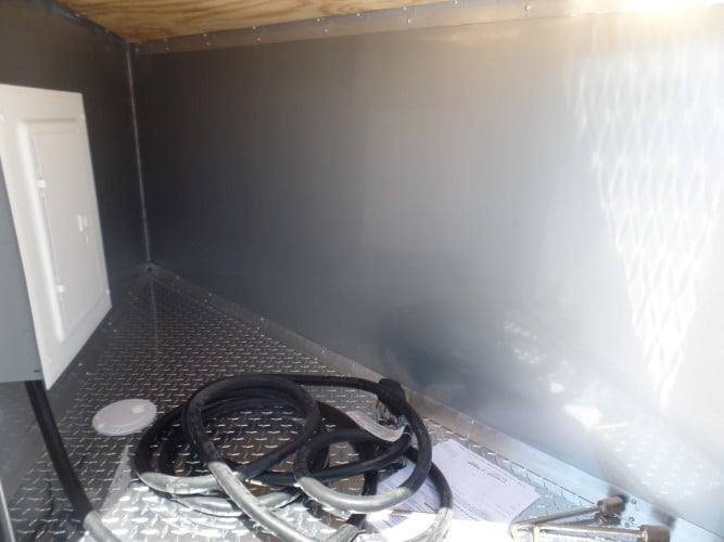 8.5′ x 24′ Concession Trailer White BBQ Event Catering — photo 7