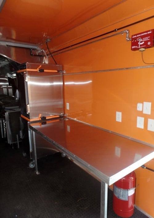 8.5′ x 47′ Concession Food Trailer Silver Frost With Appliances — photo 15