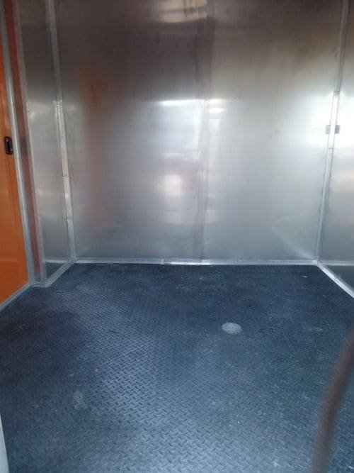 8.5′ x 47′ Concession Food Trailer Silver Frost Event Catering — photo 9