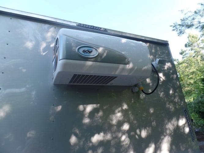 8.5′ x 47′ Concession Food Trailer Silver Frost With Appliances — photo 4