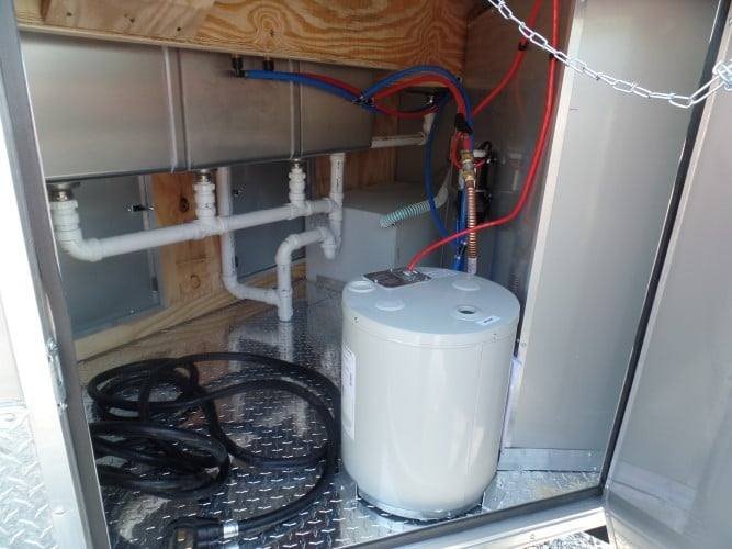 8.5′ x 24′ Concession Trailer Silver Frost BBQ Event Catering — photo 4