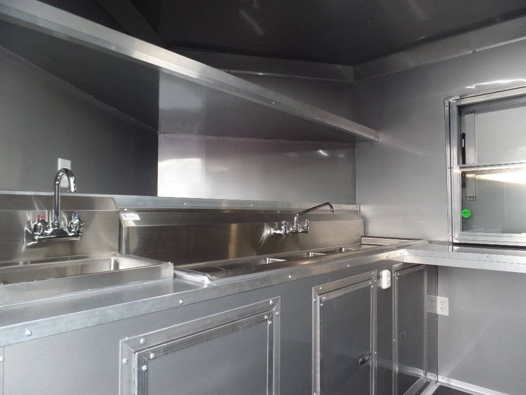8.5′ x 16′ Concession Food Custom Event Trailer — photo 4