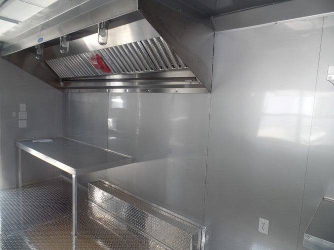 8.5′ x 18′ Concession Food Trailer Black Event Catering — photo 3
