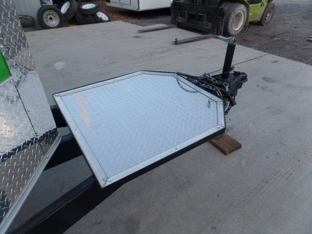 8.5′ x 16′ Lime Green Concession Food Catering Trailer — photo 5