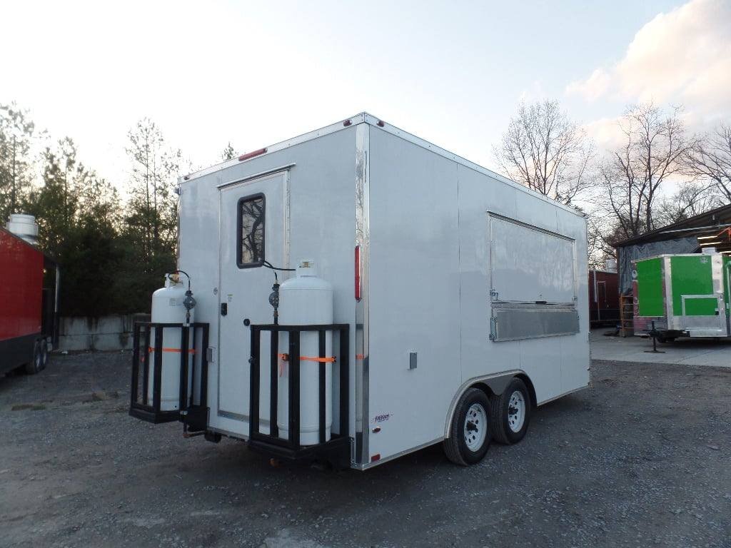 8.5′ x 16′ Concession Food Trailer With Appliances — photo 6